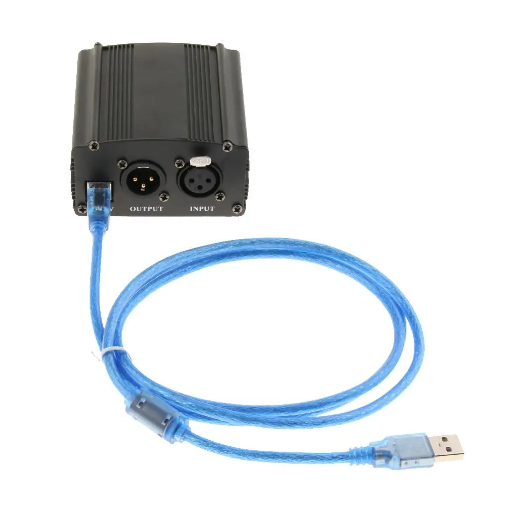 

Durable Large Diaphragm Microphone Power USB Cable Wire Adapter Parts