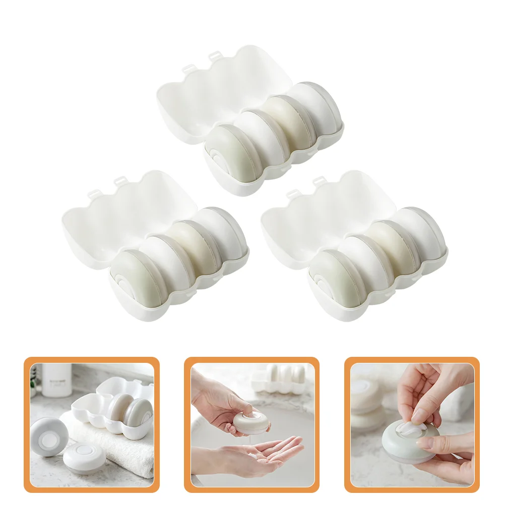 

3 набора диспенсеров, дорожная эмульсионная коробка, баночка для дозатора жидкости, пластиковые баночки для косметики для путешествий, улич...