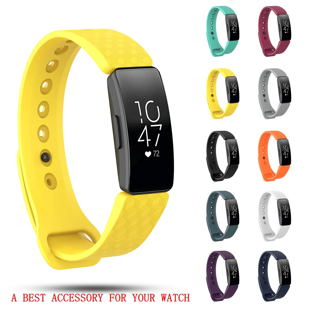 

Спортивный силиконовый ремешок для Fitbit Inspire HR, ремешок, Модный Браслет для Fitbit Inspire, сменный ремешок для часов, аксессуары