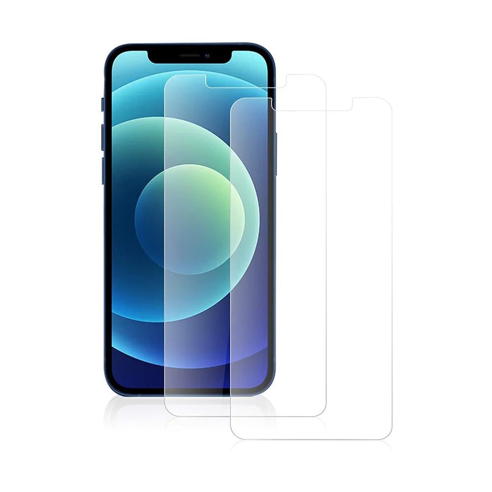 500pcs 2.5D Protective Glass Tempered Screen protector For iPhone 13 14 12 Mini Pro Max  6 S 7 8 Plus X XR XS Max SE