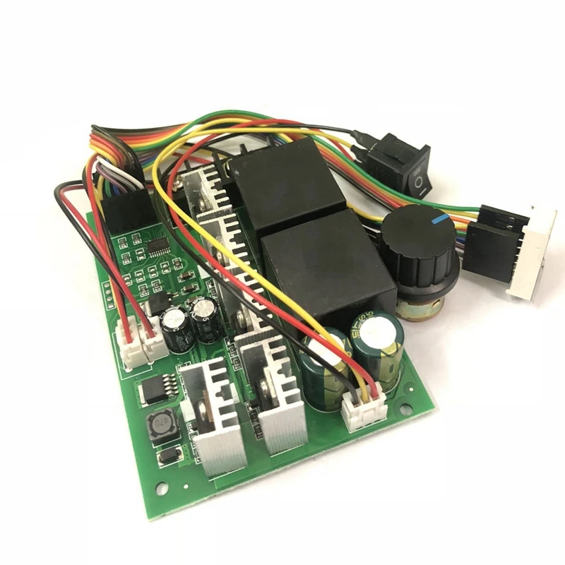 

1 PCS PWM DC Motor Speed Controller DC 10 -55V Digital LED Display 0 -100% Adjustable Drive Module