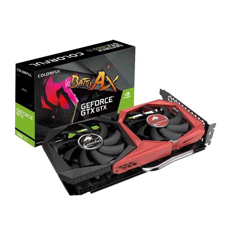 

Colorful Nvidia GTX 1660 Ti 6G Gaming Graphics Card with 192 Bit 6GB GDDR6 GTX1660 Ti Video Card