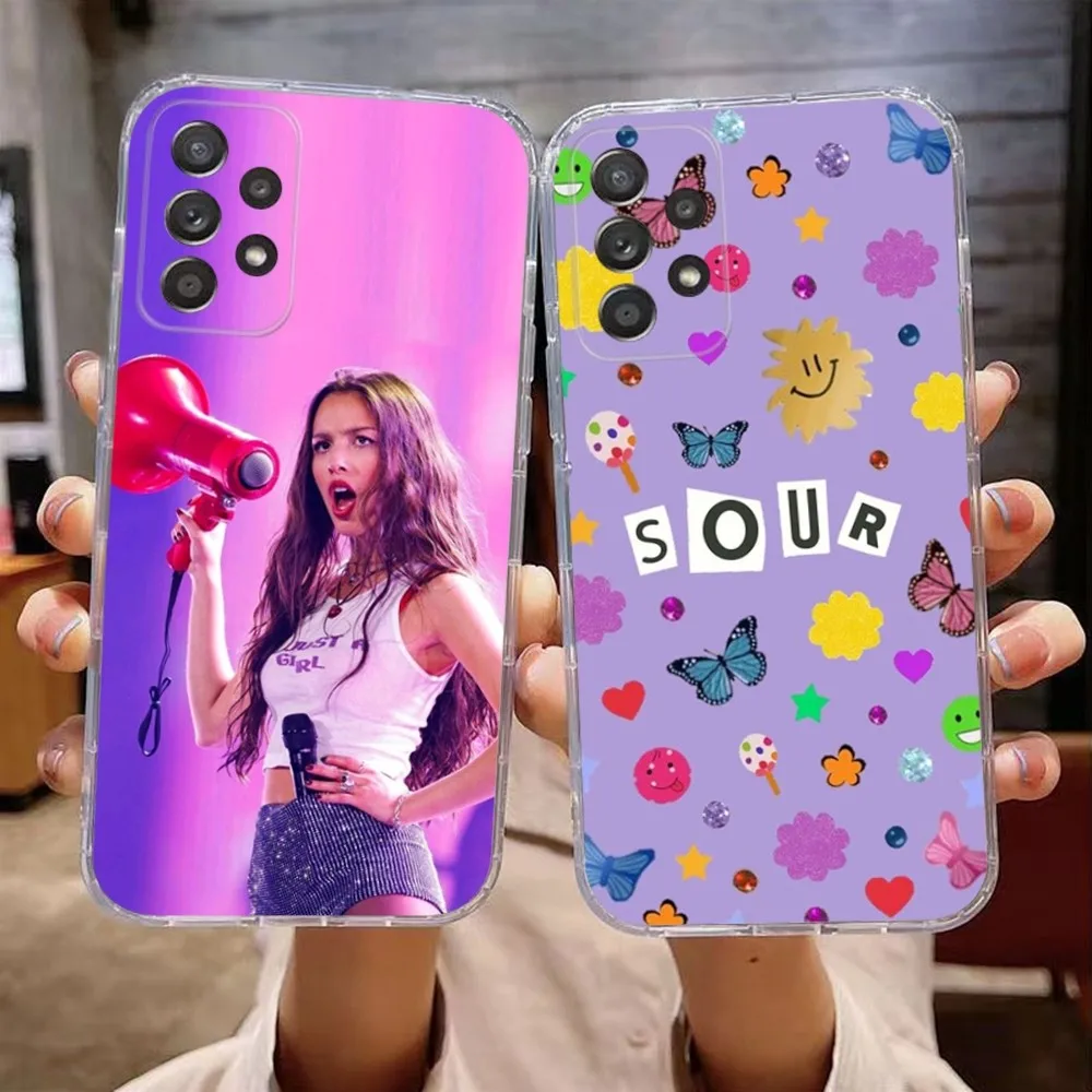 Чехол для телефона Singer O-Olivias R-Родриго Samsung Galaxy A71 70 52 51 40 31 A50 30S 21S Note20ultra прозрачный