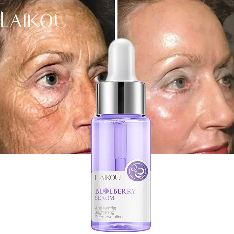 

Blueberry Antioxidant Serum Facial Anti-aging Wrinkle Removal Skin Lifting Firming Essence Moisturizing Shrink Pores Face Care