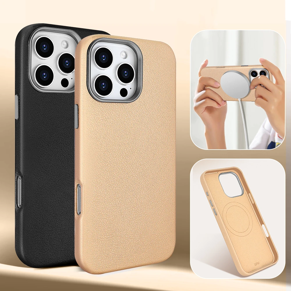 VIETAO-магнитный чехол для мобильного телефона iPhone простая кожа с полным покрытием