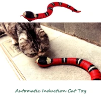 electric cat toy smart induction simulation snake pet play scratching accessories funny prank child interaction toys kids gift