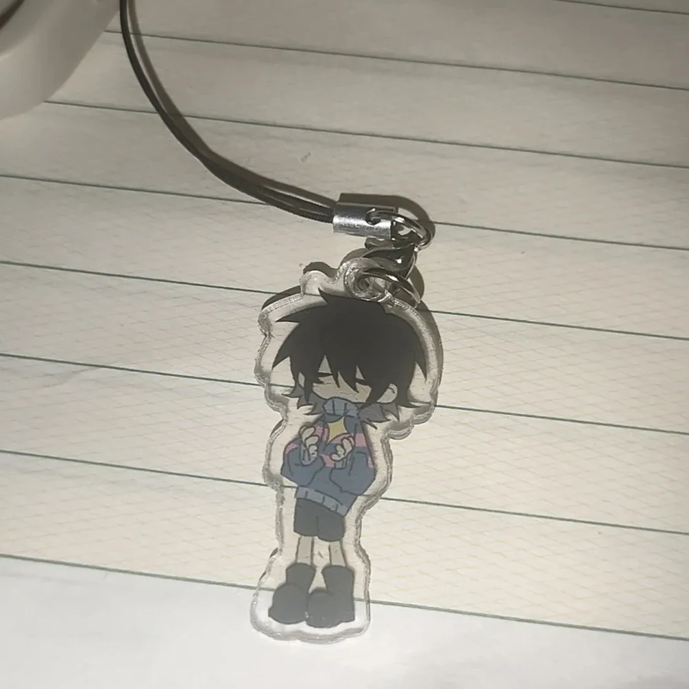 Брелок для косплея Game Undertale Frisk Chara акриловая цепочка телефона веревочный брелок