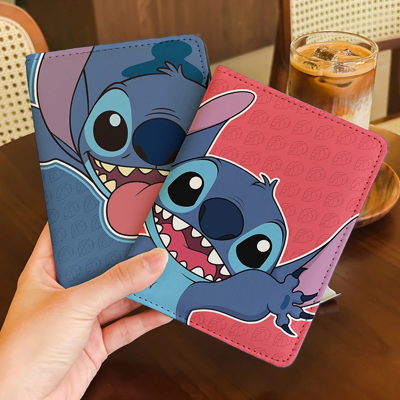 Стежка Disney Star Baby Stitch Стич Симпатичный зажим для паспорта Сертификатный пакет