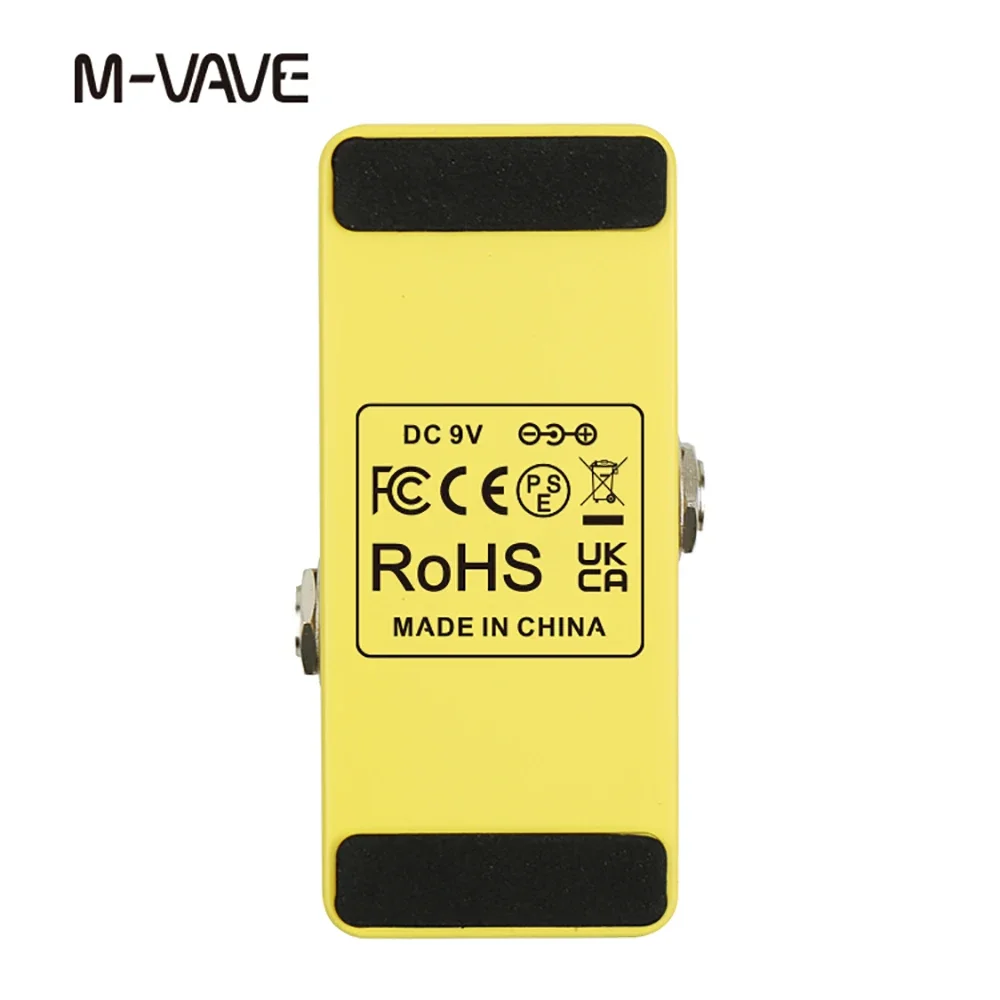 Классическая Теплая Педаль Эффектов Для Гитары M-VAVE Обход С Плавными Искажениями