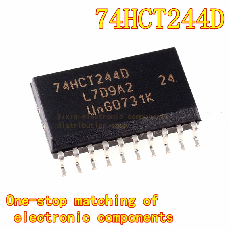 

10PCS/Pack SN74HCT245DWR 74HCT244D 74HCT273D 74HCT373D 74HCT374D 74HCT377D 74HCT54​​1D 74HCT573D 74HCT574D Patch Sop20
