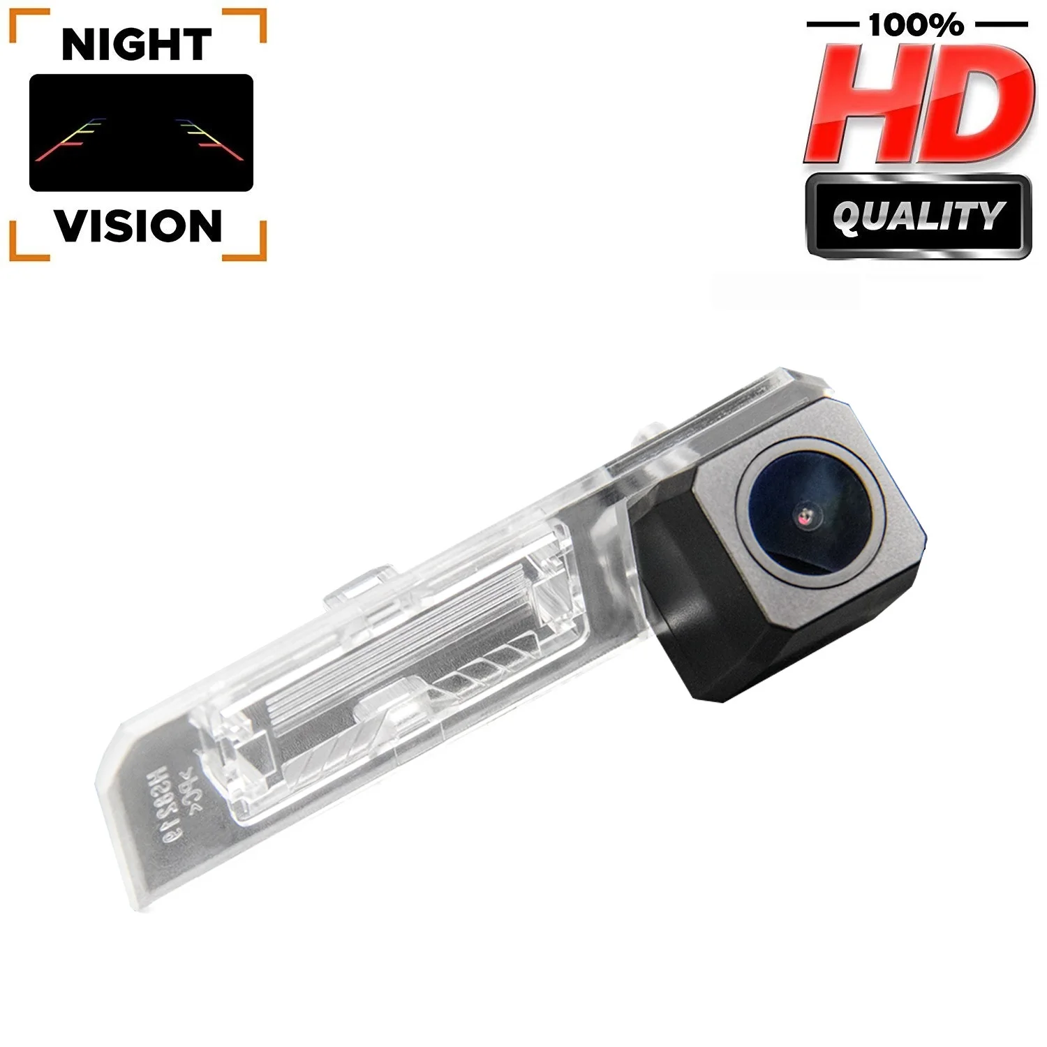 

HD 1280*720P Rear View Night Vision Camera for LAVIDA 2008-2011, Parking Waterproof License Plate Light Reversing Backup Camera