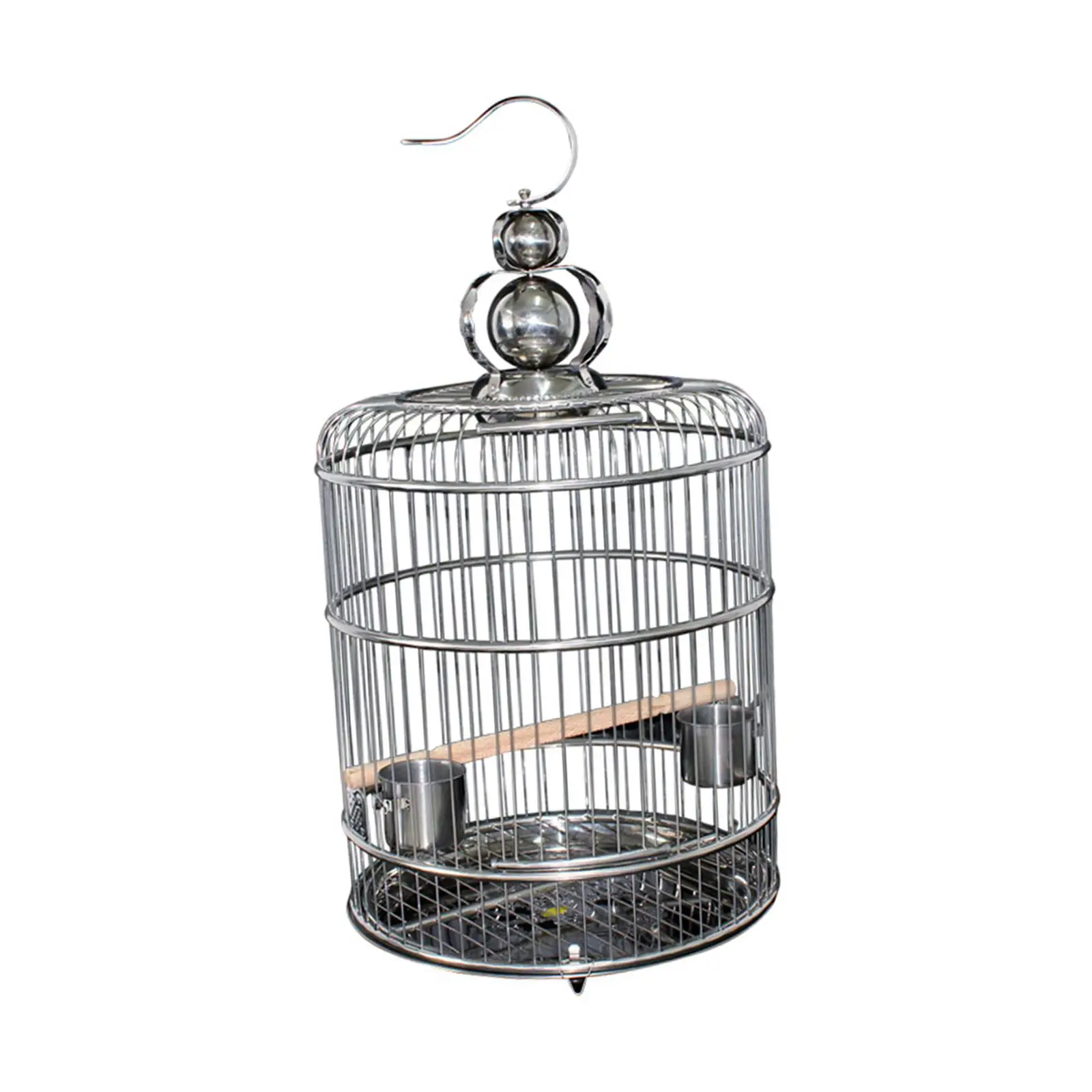 

Durable Bird Cage Parrot Stand Cage House Hanging Hook Birdcage Nest Pet