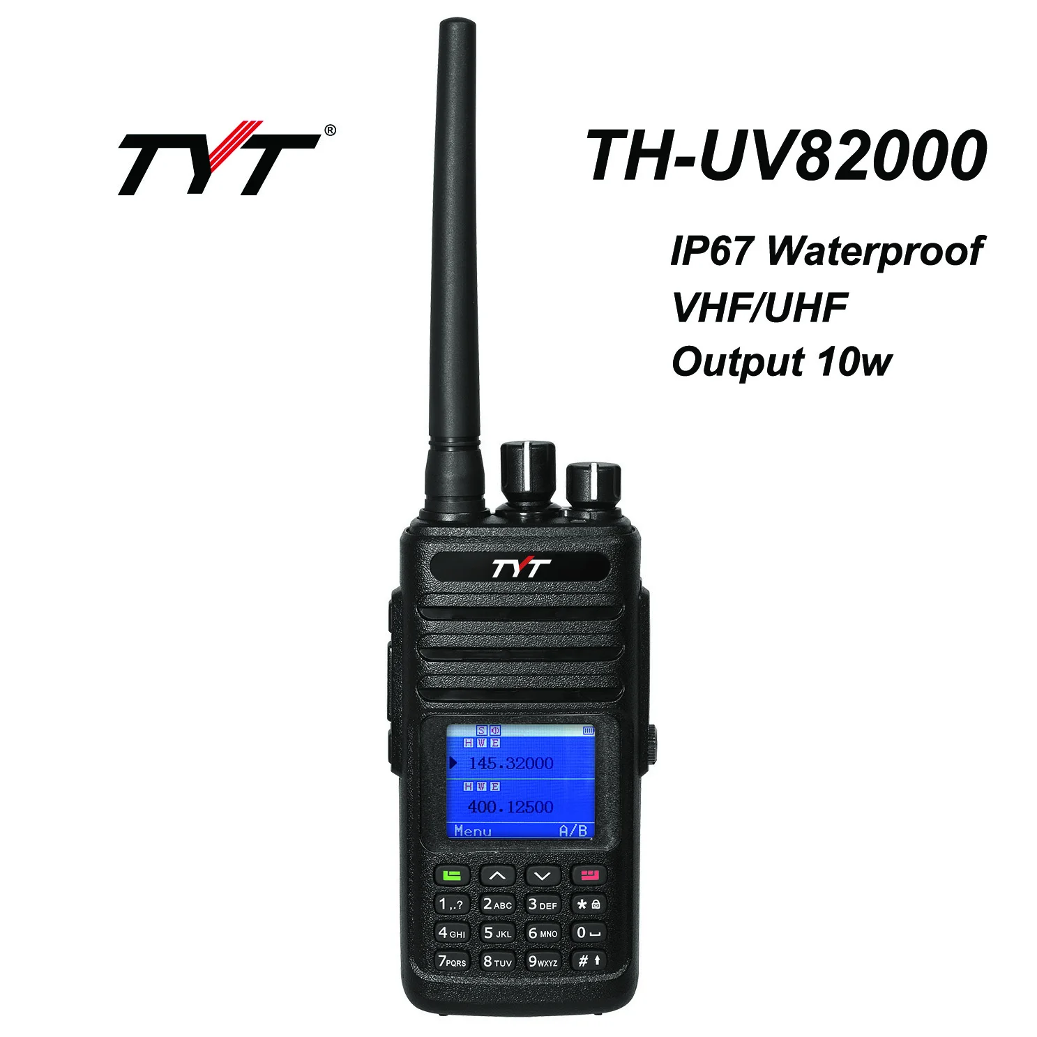 Walkie Talkie IP67 TYT TH-UV8200 Waterproof Dual band VHF/UHF 136-174/400-520 MHz 10W Long range FM Portable Radio 256ch VOX