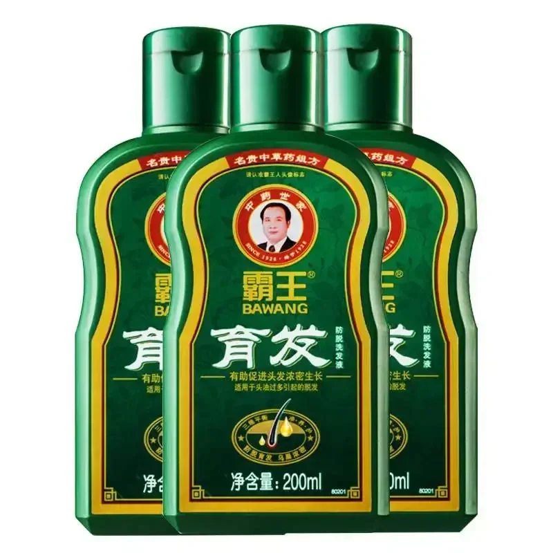 80 мл 200 шампунь для волос китайская травяная медицина выпадение густой черный
