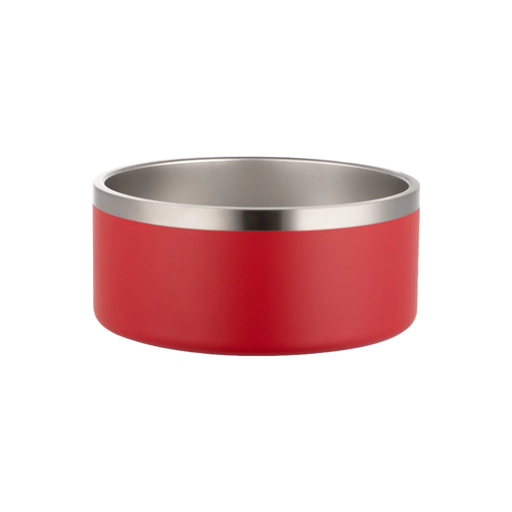

Stainless Steel Easy Clean Durable Large No Spill Non Slip Home Pet Supplies Drinking Dish Cat Dog Bowl Food Water Feeder Puppy