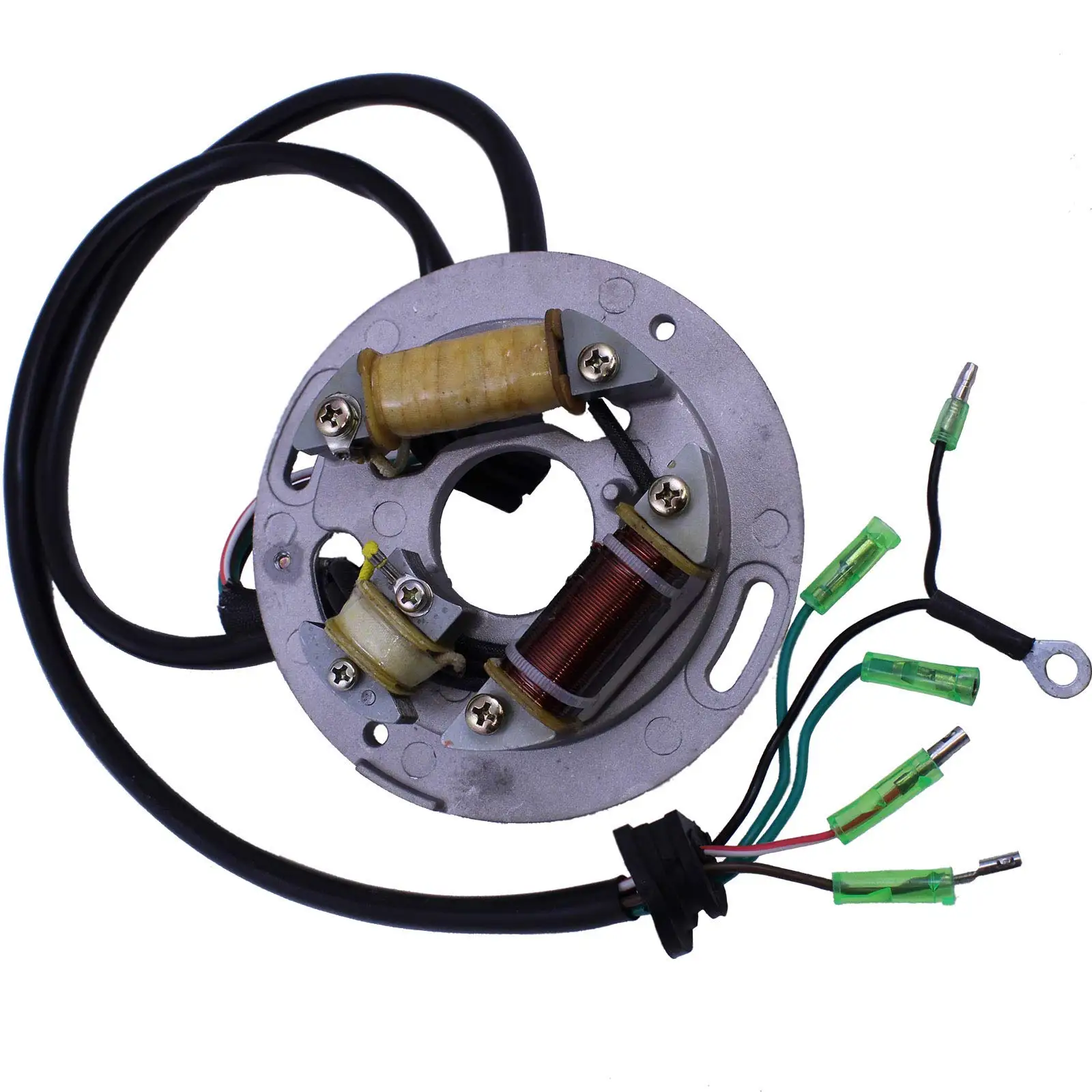Фото Статорная катушка для Yamaha Wave Runner 650 WRA650 WRB650 1990-1995 6R8855600000 6R8-85560-00-00 №1