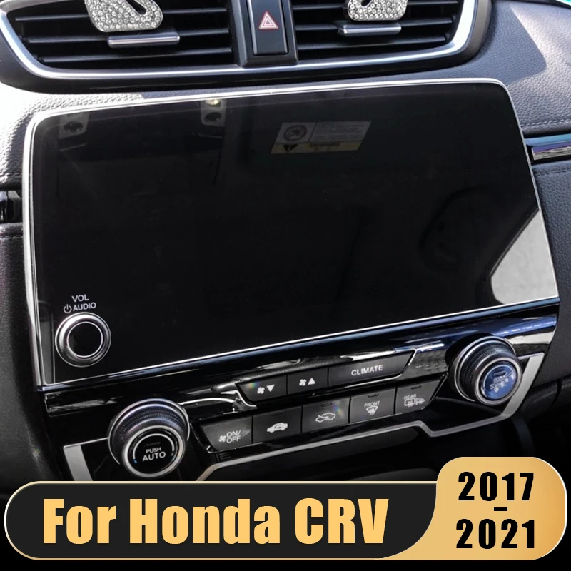 

5/7inch For Honda CR-V CRV 2017 2018 2019 2020 2021 Tempered Glass Car Navigation Screen Protector Touch Display Screen film