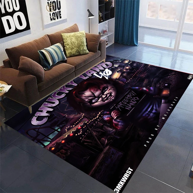 

alfombra floor mat horror movie Carpet Floor Mat Door Mat Anti-slip Mat Carpet Bedroom Living Room Home Decoration