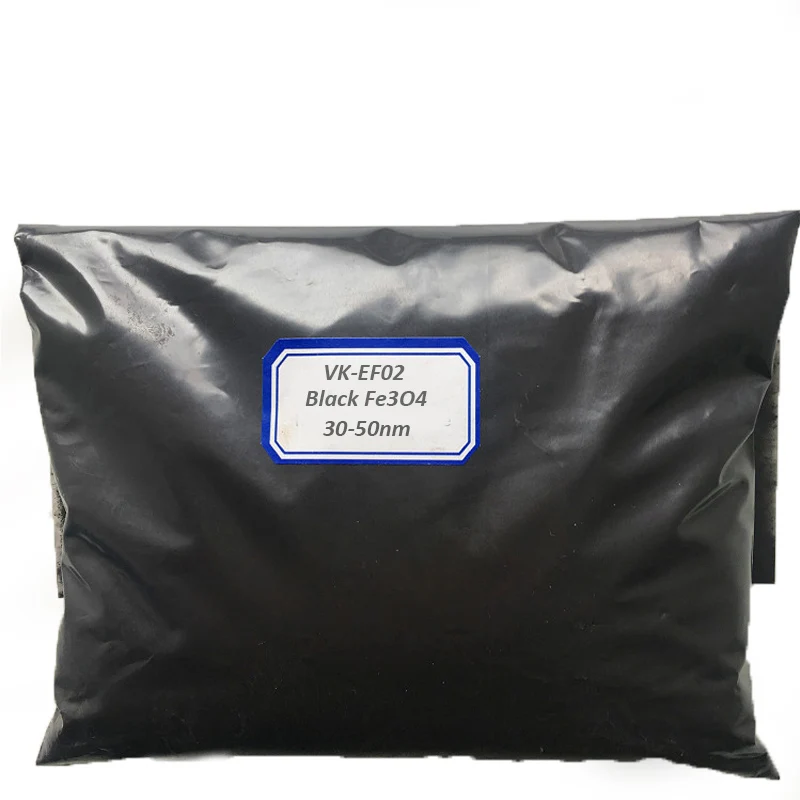 99.9% Nano Black Fe3O4 Powder Magnetic Iron Oxide Powder For Magnetic Material,Polishing 20-50nm Mult Size