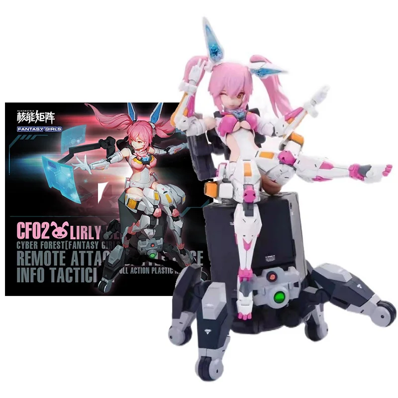 

Genuine Mobile Suit Girl Anime Figure Cyber Forest Remote Attack Battle Base Info Tactician Anime Action Figure Toy for Children
