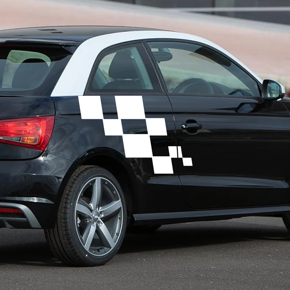 Наклейка на длинную боковую дверь автомобиля 2 шт. наклейка для Audi A1 8X GB GBA Sportback