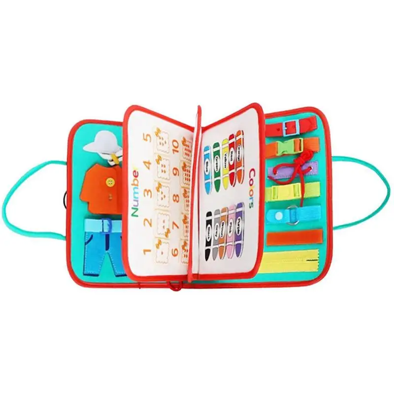 

Montessori Sensory Toys Montessori Board Toy For Kids Sensory Board Travel Toy With Educational Activities Teaching Aid Toy For