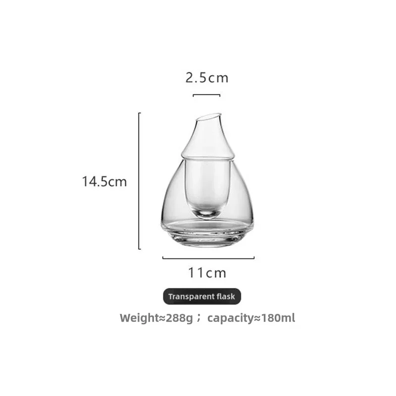 

Набор хрустальных бокалов для вина ZHUOJI