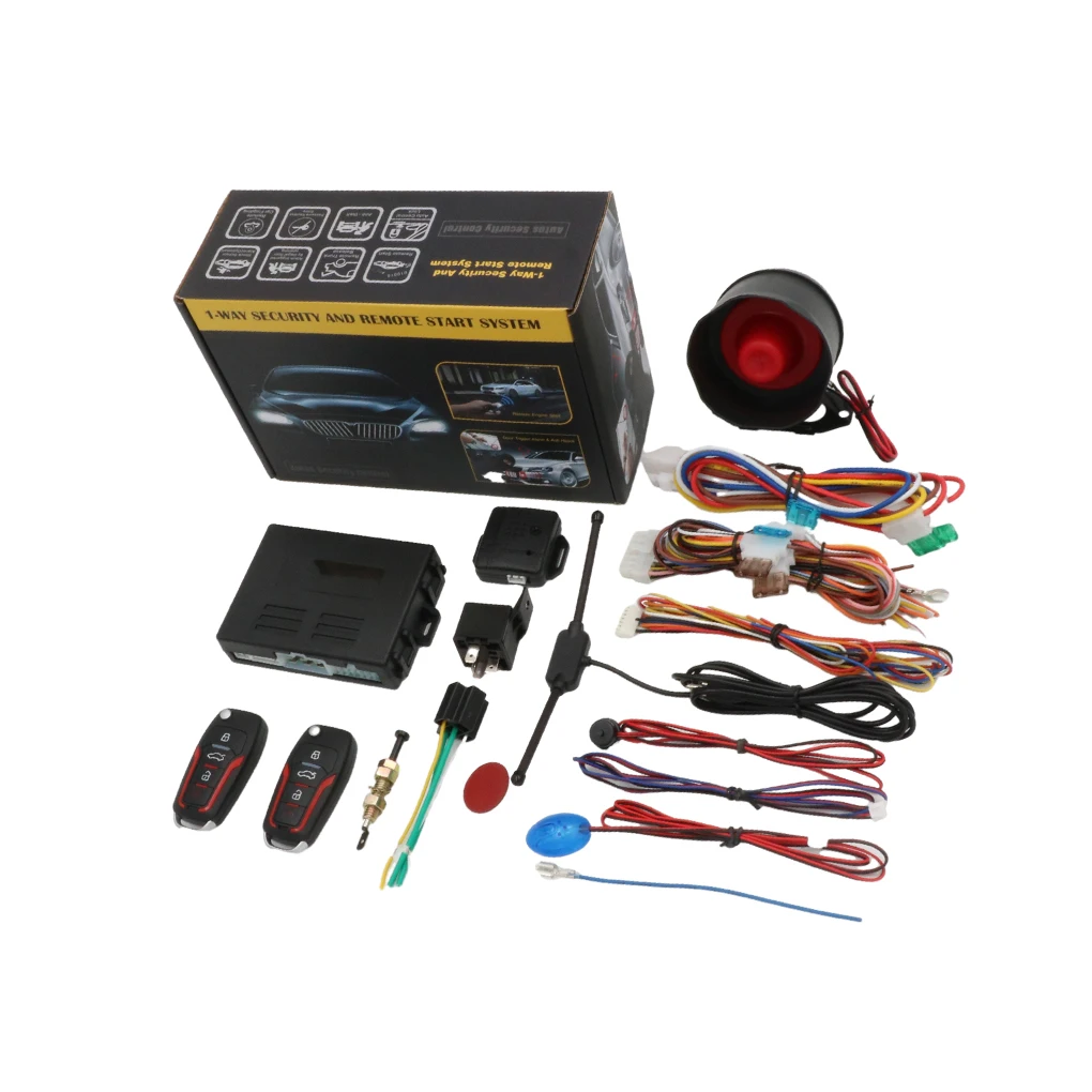 

Remote Control Car Alarm Anti-theft Auto Central Lock Auto Anti-theft System Car Alarm Device Remote Car Finding NK8007