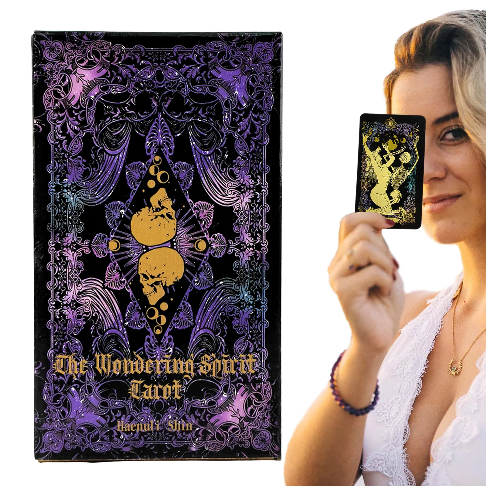 

Набор из 78 открыток для путешествий, Таро для англоговорящих, карточный, для настольных игр