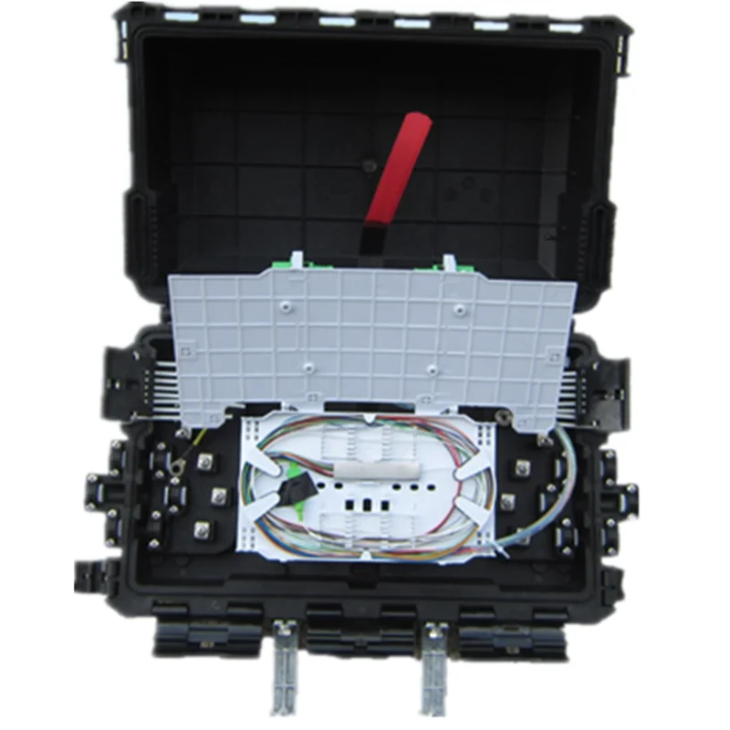 

120 Cores Horizontal/Inline Closure Fiber Optic Joint Closure 3 In 3 Out