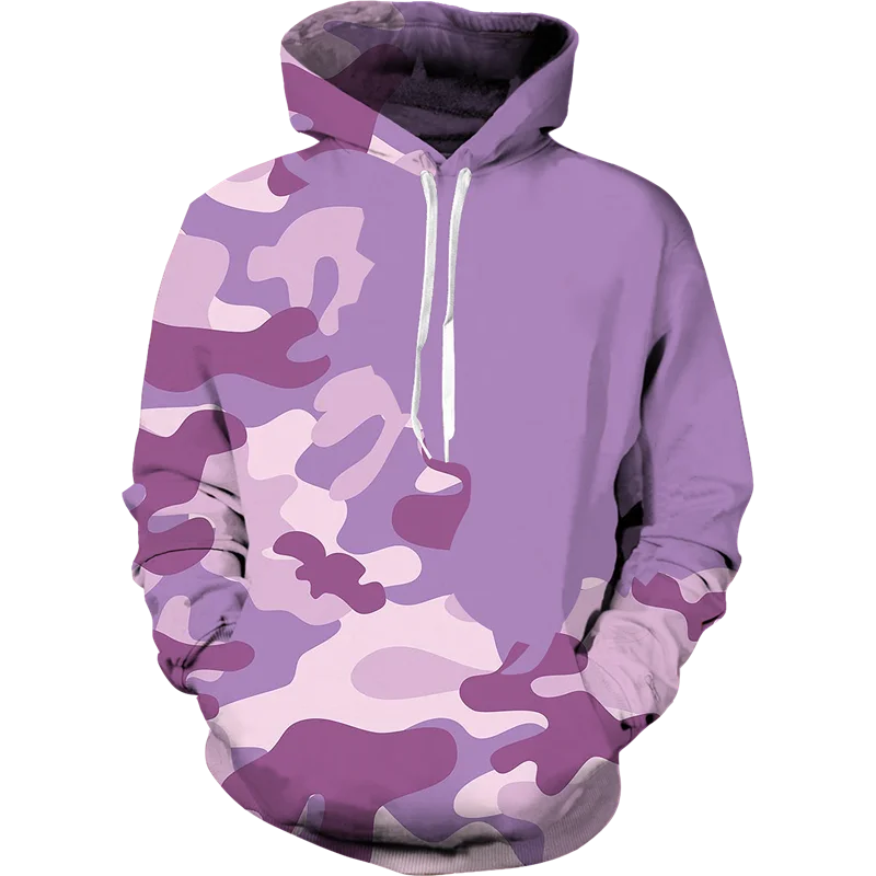 Разноцветные камуфляжные Толстовки С 3D-принтом для мужчин и женщин худи с