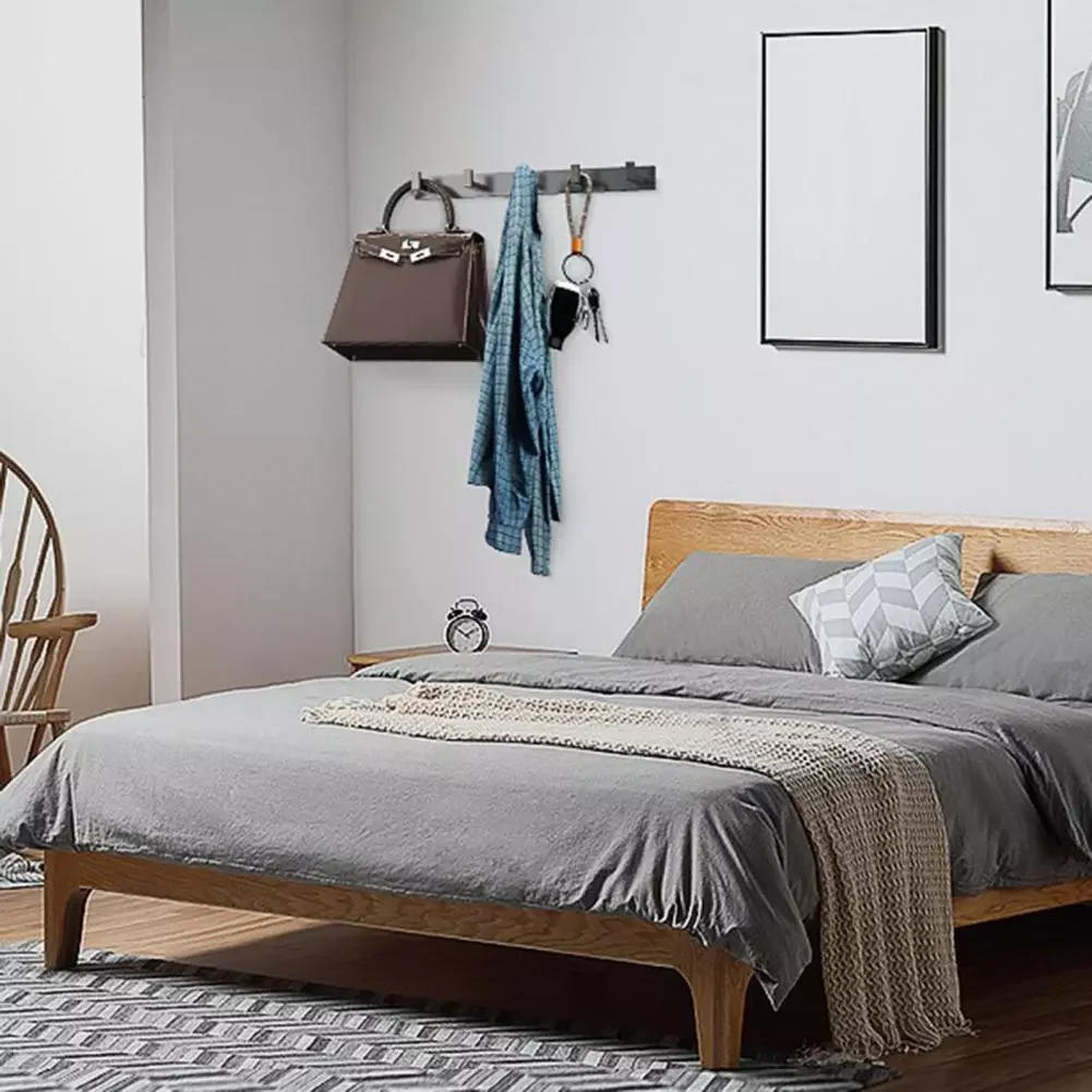 

Подвесной крючок, роскошная светильник функциональная Антикоррозийная вешалка для одежды, настенная полка для хранения для душевой