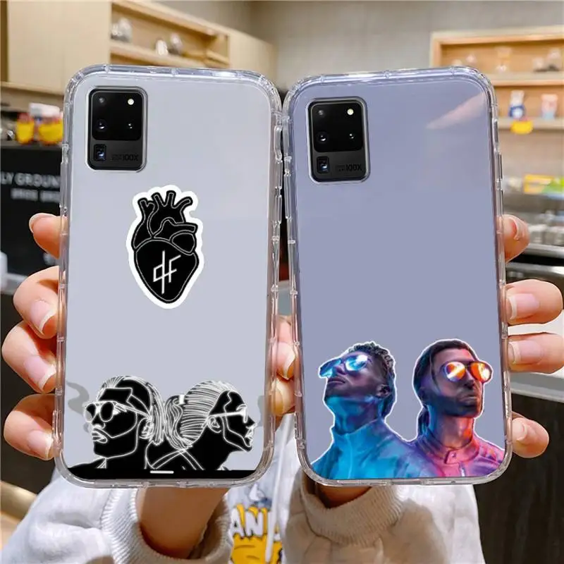 

PNL QLF Rapper Singer Phone Case For Samsung Galaxy S10 S10e A70 Edge S22 S23 Plus Ultra Note10 Transparent Cove