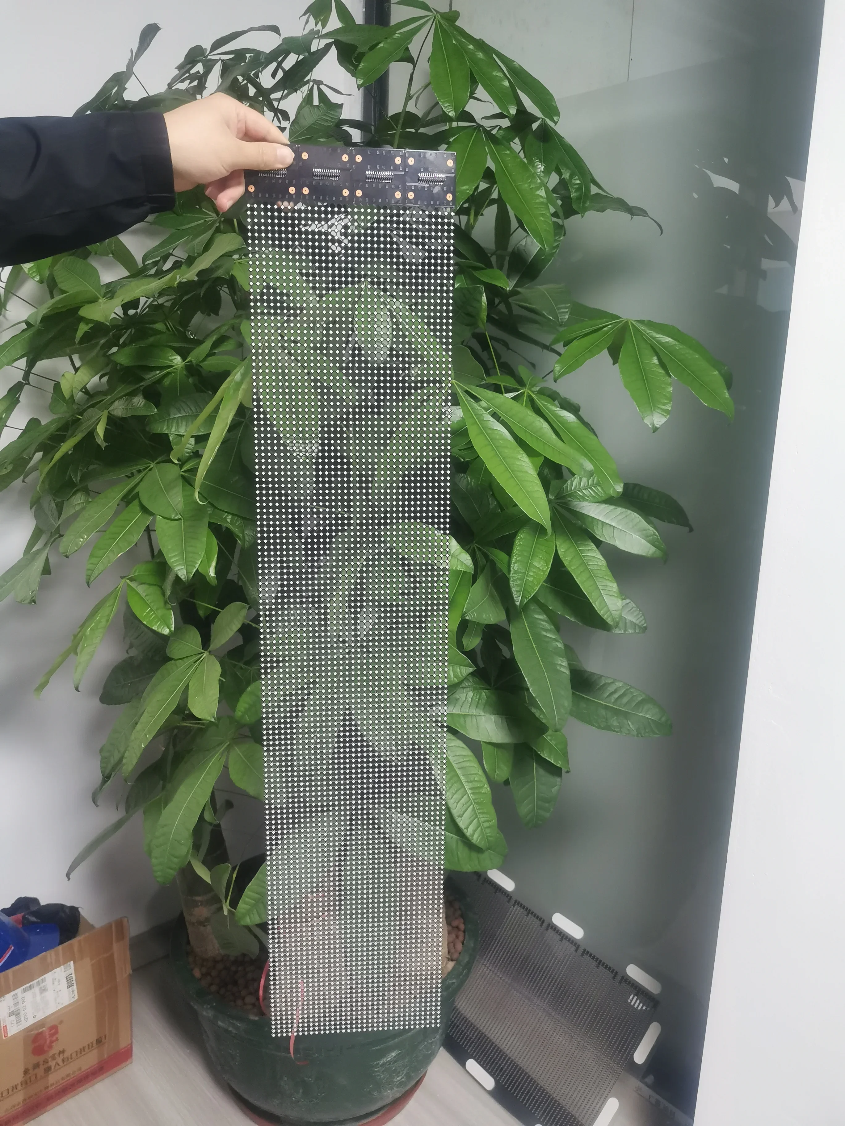 Светодиодный голограмма de fond affichage настенное крепление nu 3D P6.25