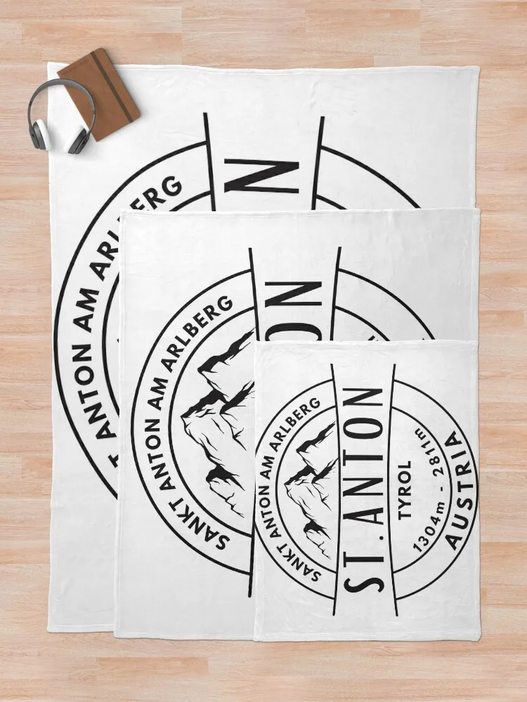 Святой Антон - Святая ам Арлберг Австрия Плед Тонкие гигантские одеяла для дивана