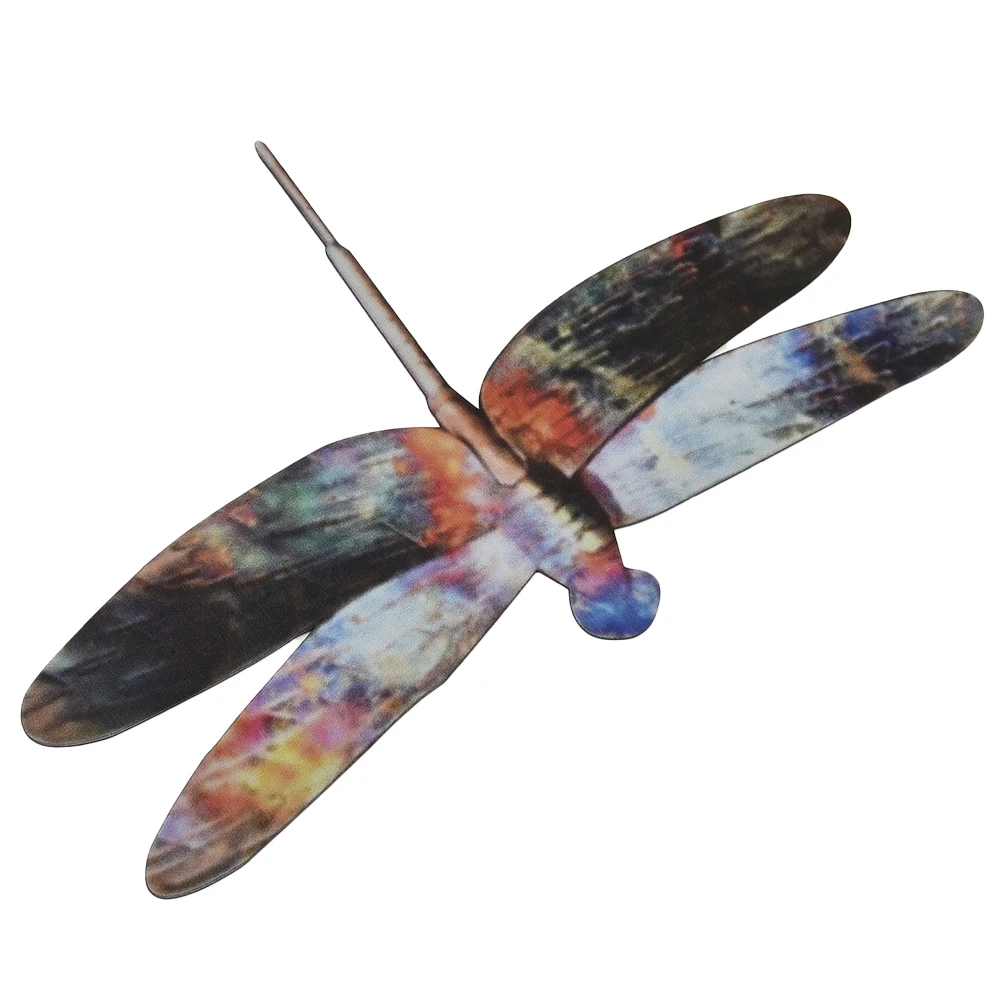 

Metal Dragonfly Wall Decor Outdoor Garden Fence Art Hanging Decorations For Living Room Bedroom Ornament Art Outdoor Decor