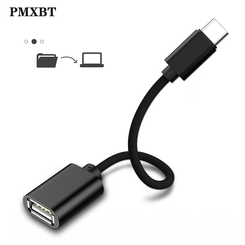 

OTG Type C USB 2.0 A Female To Type-C Male Adapter Cable For Samsung Huawei Xiaomi Mobile Smartphone Tablet Flash Drive Data
