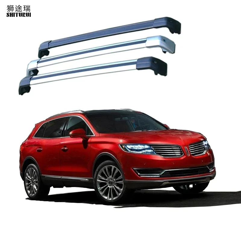 Поперечные рейлинги для багажника Lincoln MKX 2015-2018 2 шт.