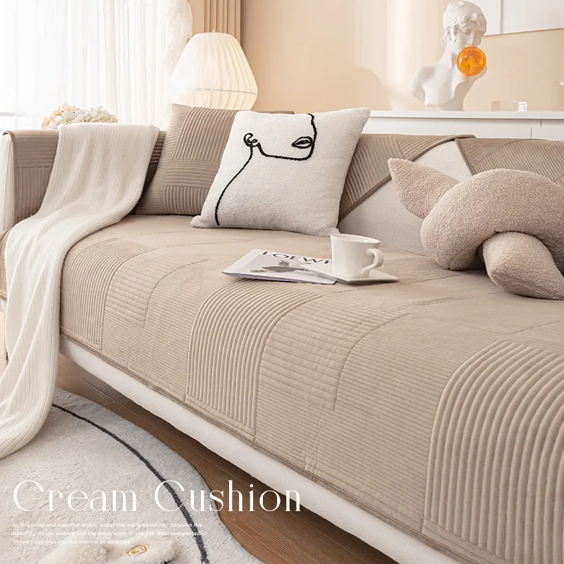Anti-slip Couch Protector Slipcover Removable Sofa Blanket For Living Room