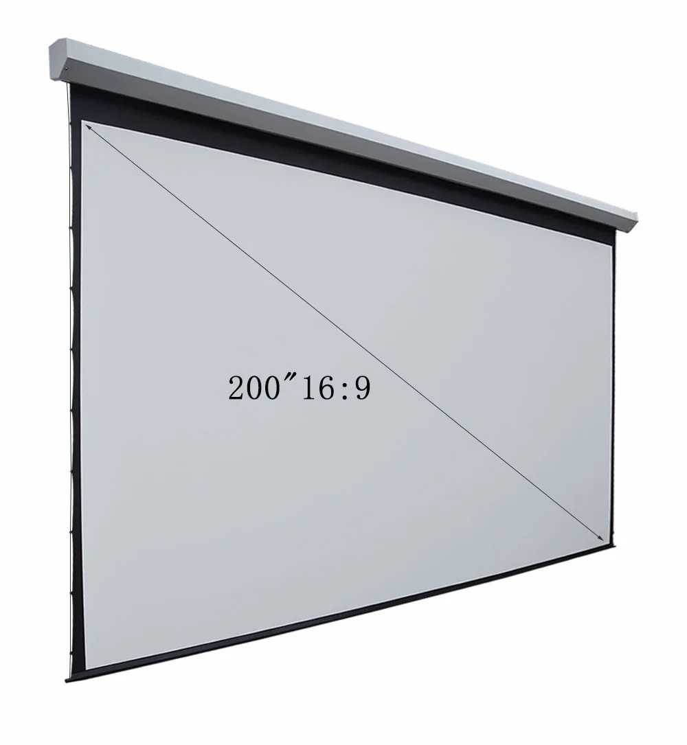 

200 Inch 16:9 High Quality Large Projection Screen/ Motorized Projector Screen