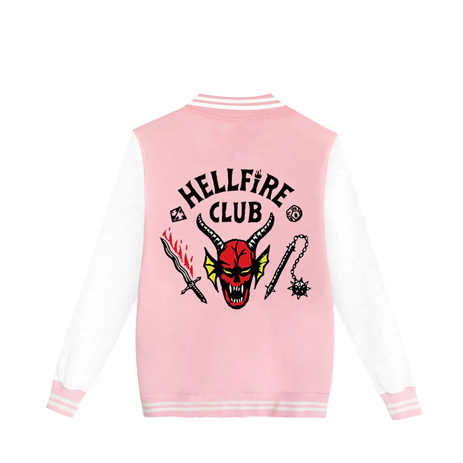 Hellfire Club 2022 сезон 4 куртка-бомбер для косплея очень странные дела куртка женщин и