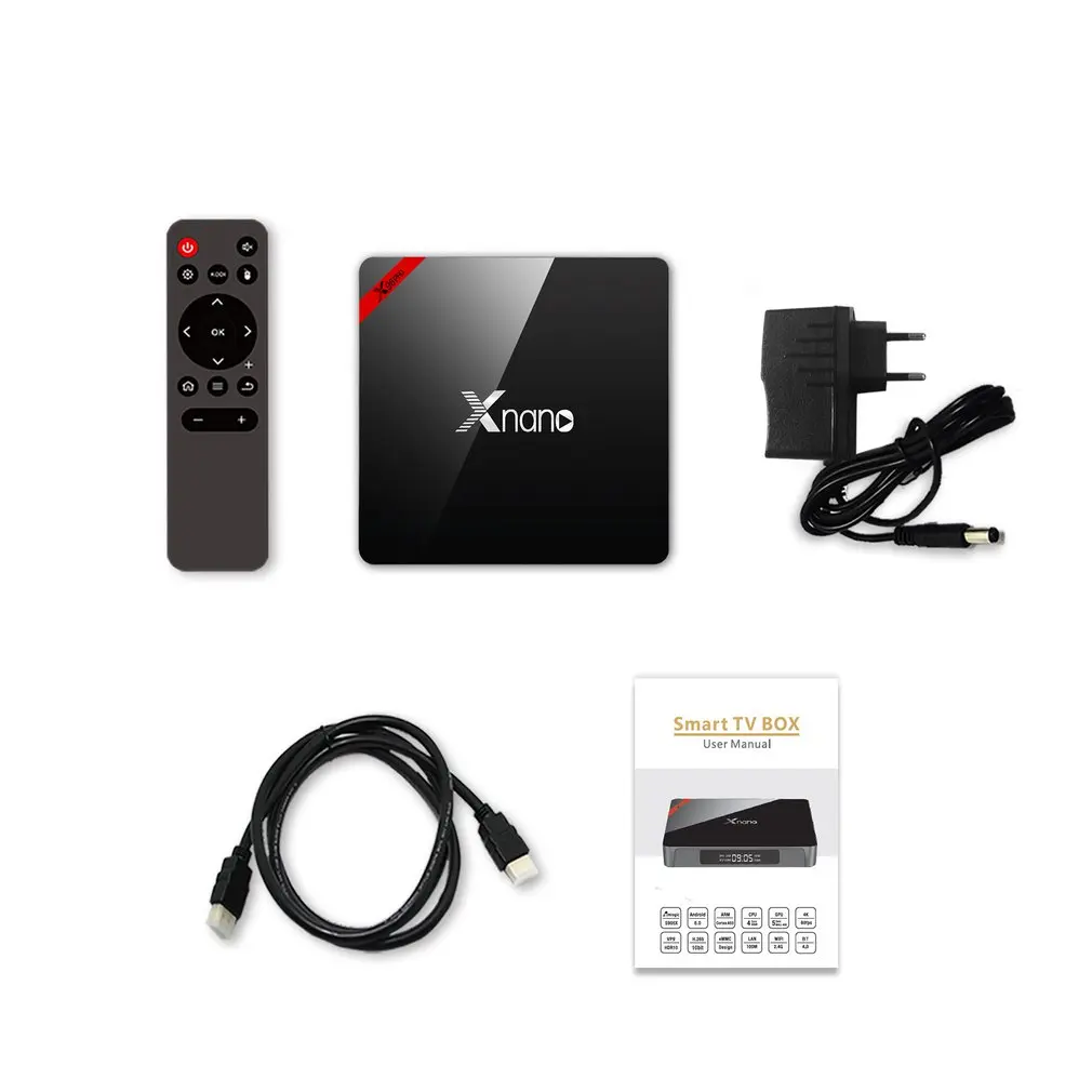 

Android 6.0 Smart TV Box Amlogic S905X 4K Quad Core 2GHz 1G+8G WiFi Set Top Box Media Player With LED Indicator