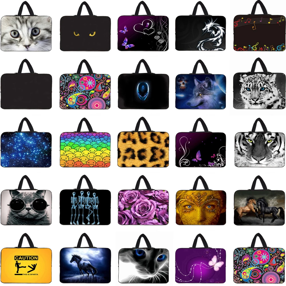 

Viviration Laptop Handbag Portatil 15.6 Bolsas Neoprene 10.1 11 12 13 14 15 16 17 inch Laptops Sleeve Bag Cover Case Pouch Funda