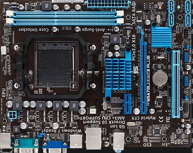 Материнская плата для DDR3AM3 + AM3 материнская M5A78L-M LX3 PLUS