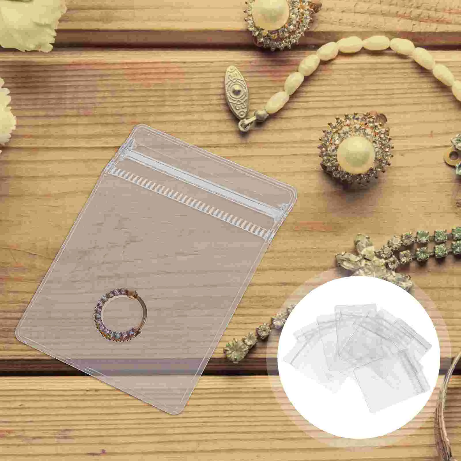 

Jewelryzipper Case Travel Seal Self Box Pouch Storage Cellophane Poly Cello Organizer Necklace Earringlock Train Resealable Pvc