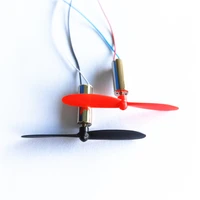 2pcslot 3 7v 614 716 720 8520 micro diy helicopter coreless dc motors propellers uav rc drone great torque high speed engines
