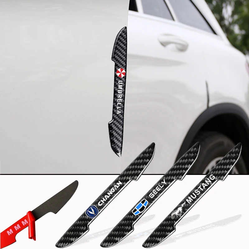 Car Side Door Edge Security Bumper Protection Sticker for Mercedes Benz AMG C300 180 GLC GLE CLA W205 W213 Accessories