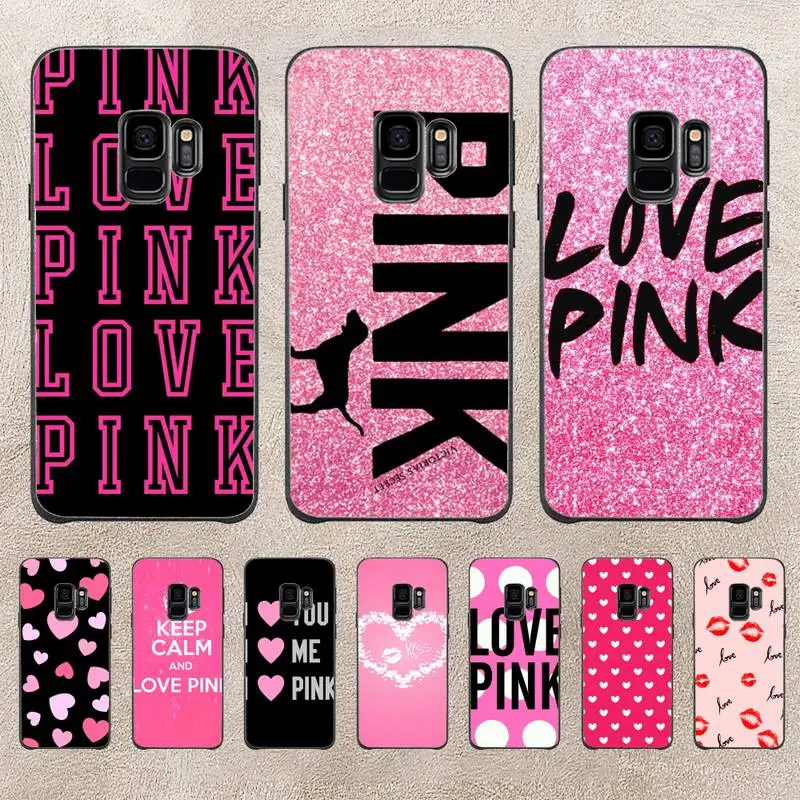 

YLove Pink Girly Pretty Phone Case For Samsung Galaxy A51 A50 A71 A21s A31 A41 A10 A20 A70 A30 A22 A02s A13 A53 5G Cover Coque