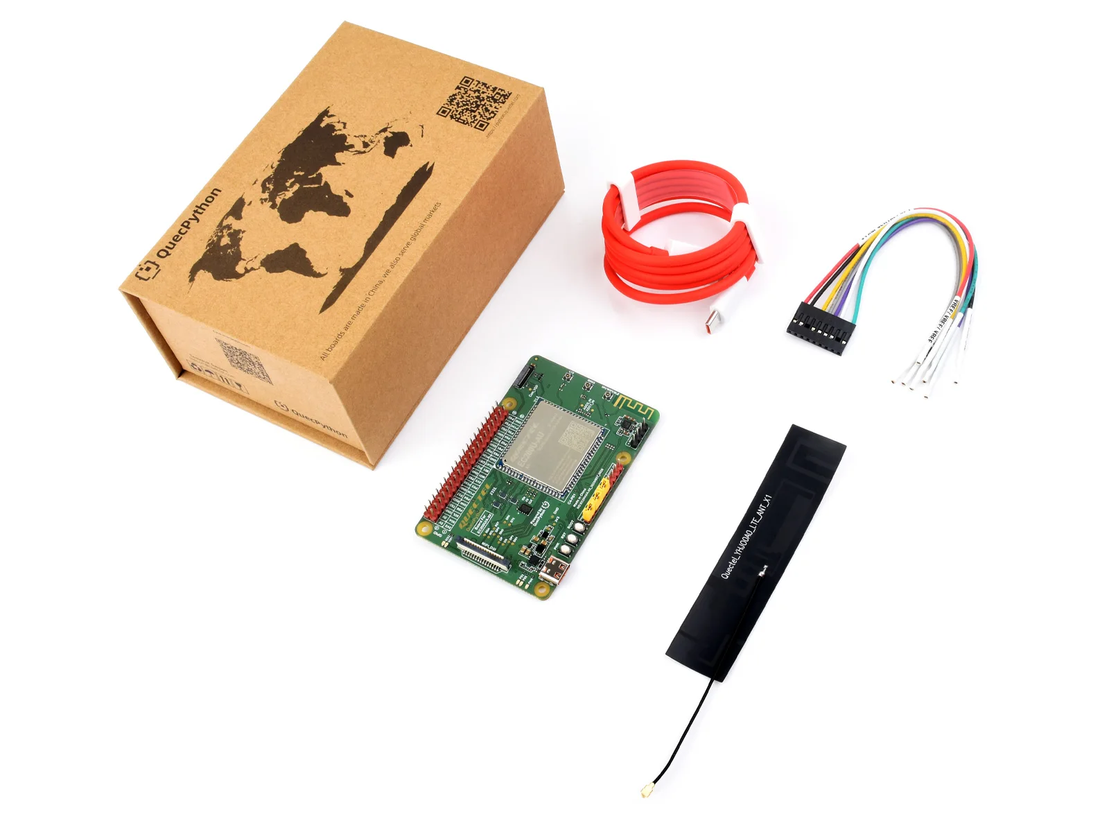 EC200U-AU C4-P01 макетная плата разработанная для QuecPython LTE Cat-1 / Bluetooth связи