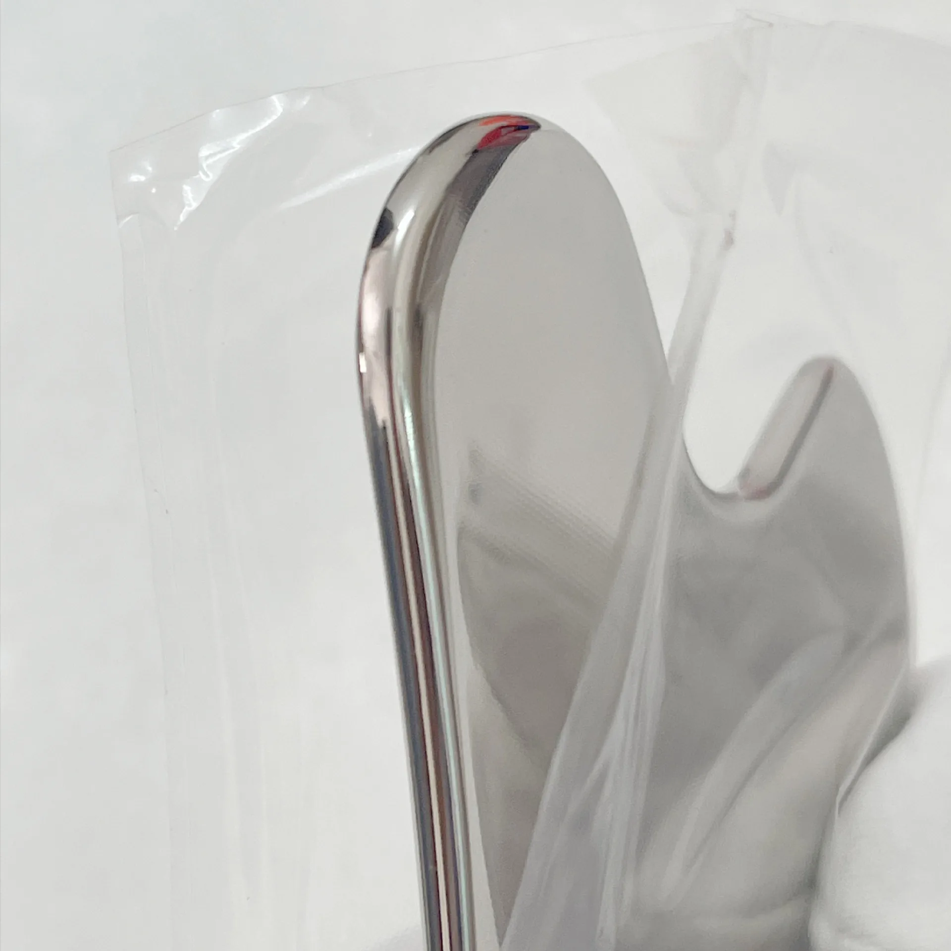 Инструменты для ухода за лицом гуаша из нержавеющей стали в форме сердца